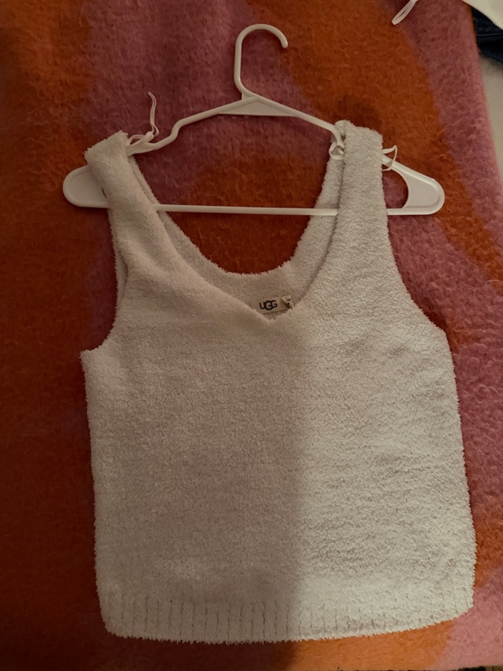 UGG Cream Plush Tank Top - Sleeveless Knit
